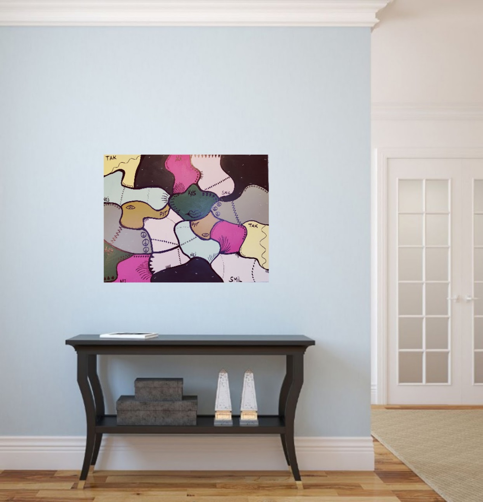 Her er alle de malerier der har fået nye hjem. - billede 4