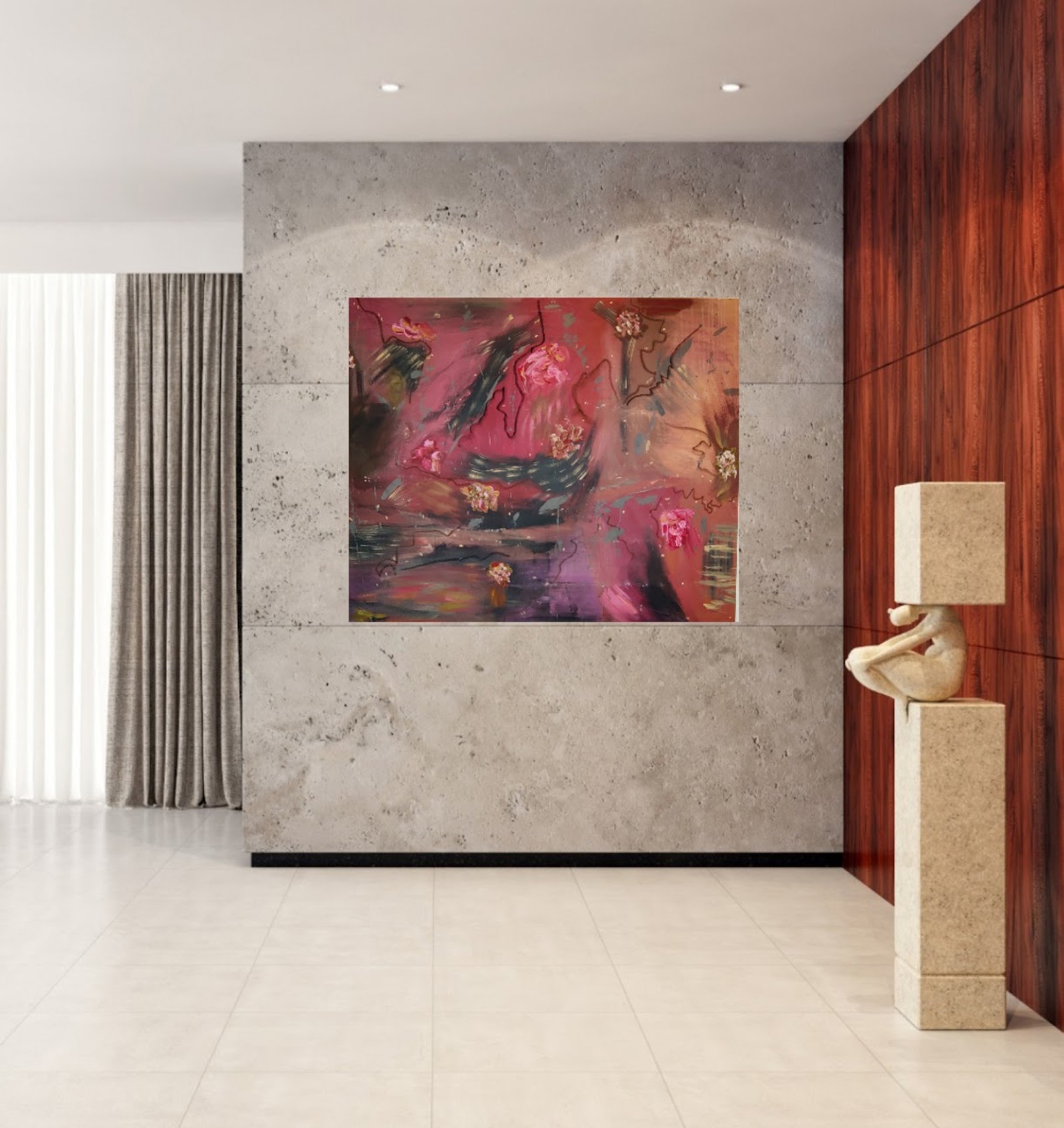 Her er alle de malerier der har fået nye hjem. - billede 25