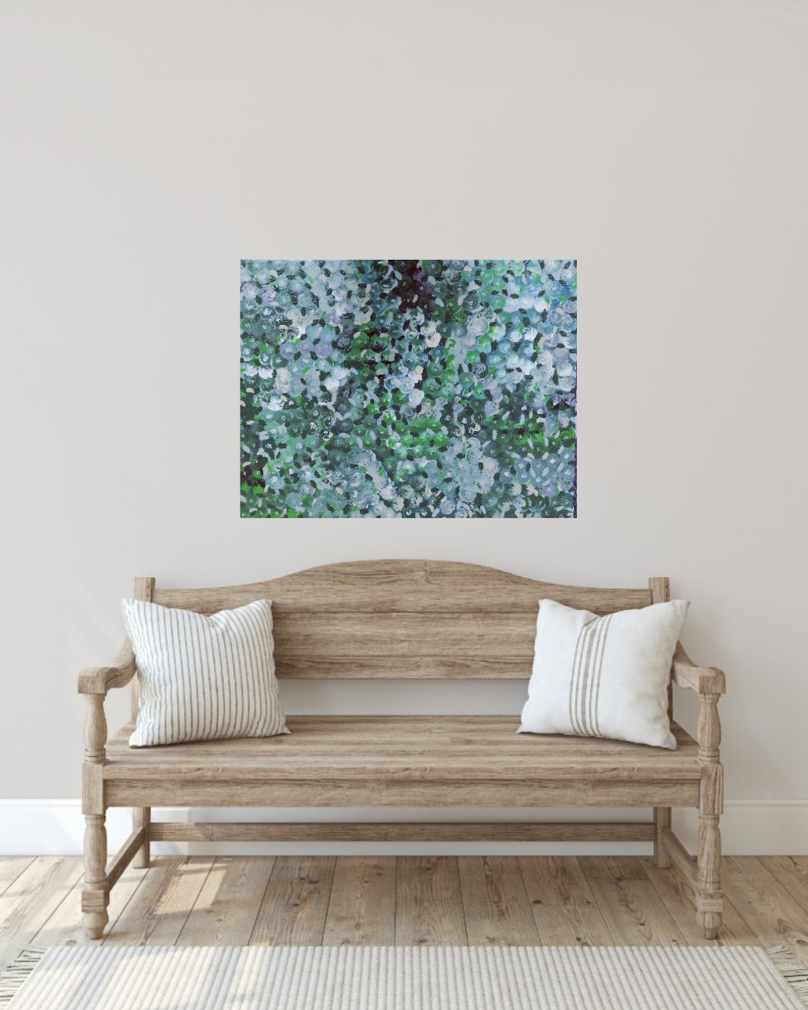 Blå blomst - billede 1