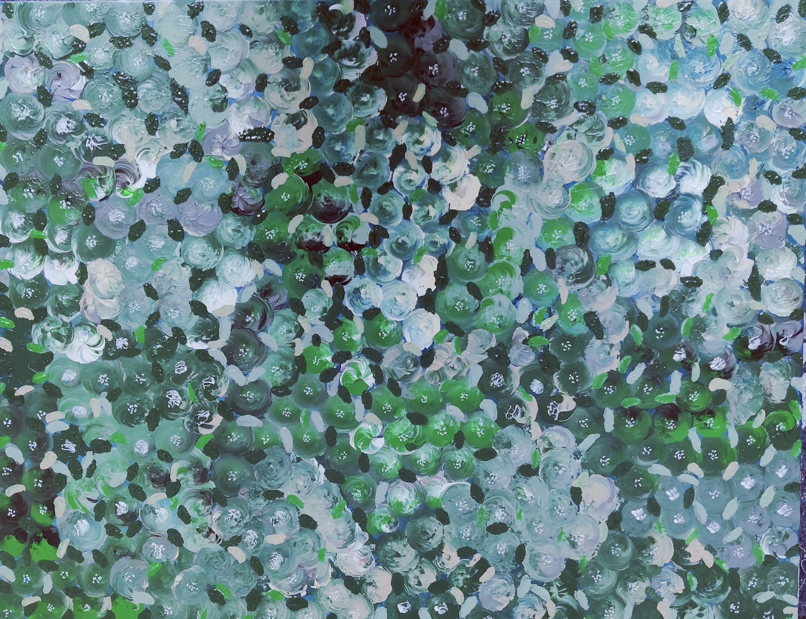 Blå blomst - billede 3