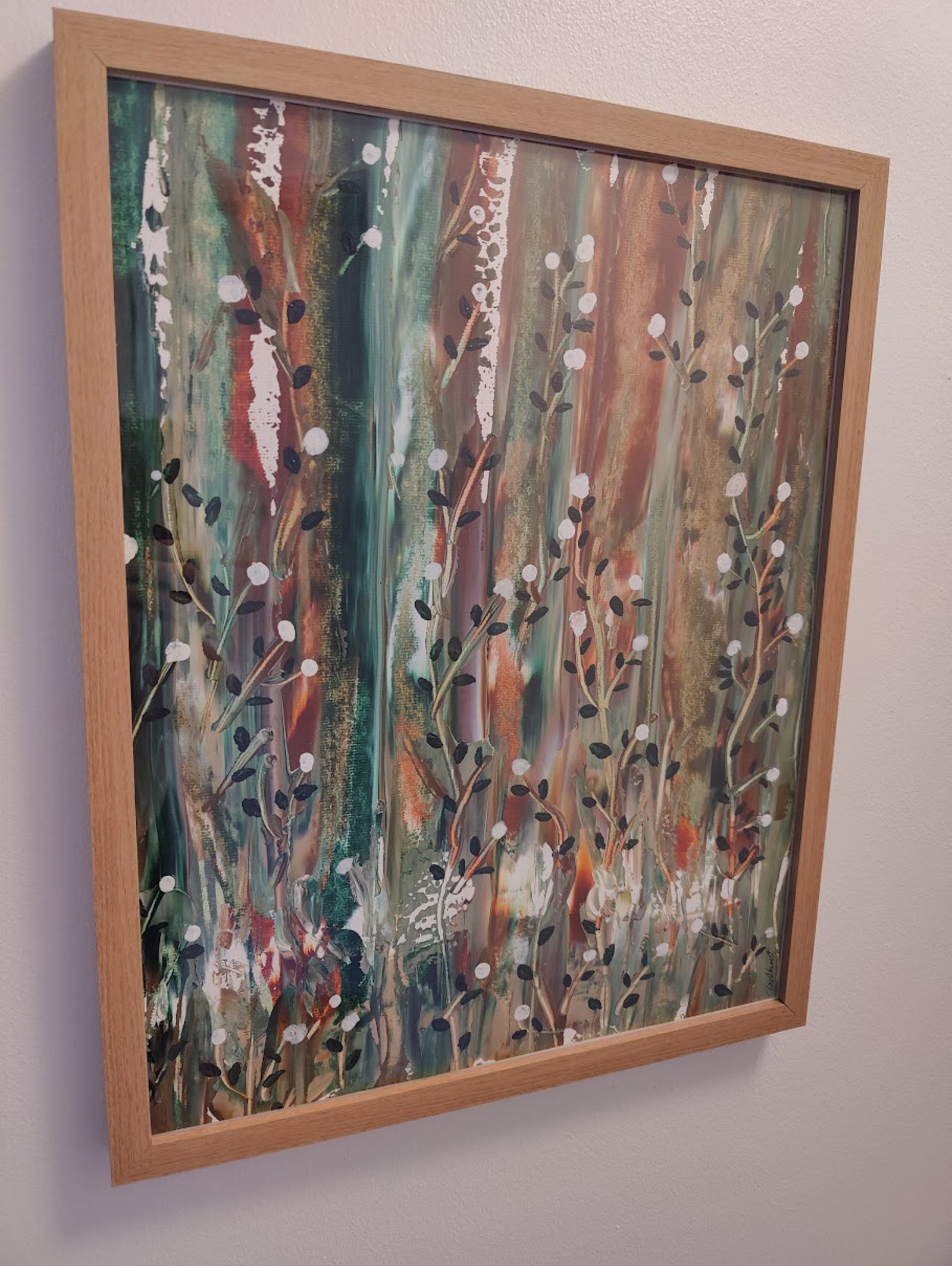 Kunst på mindre lærreder og kunstpapir - billede 15