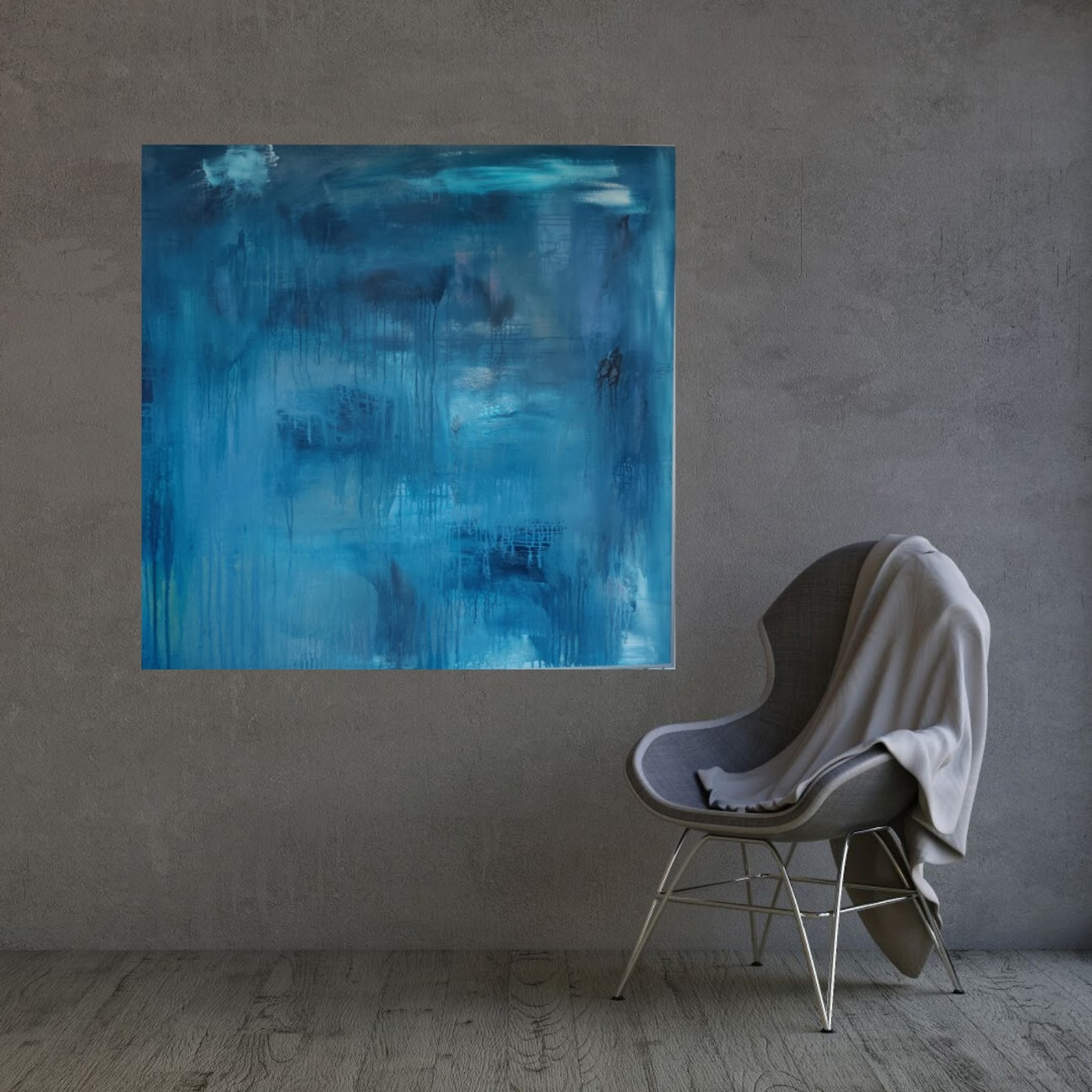 Blå regn - billede 3