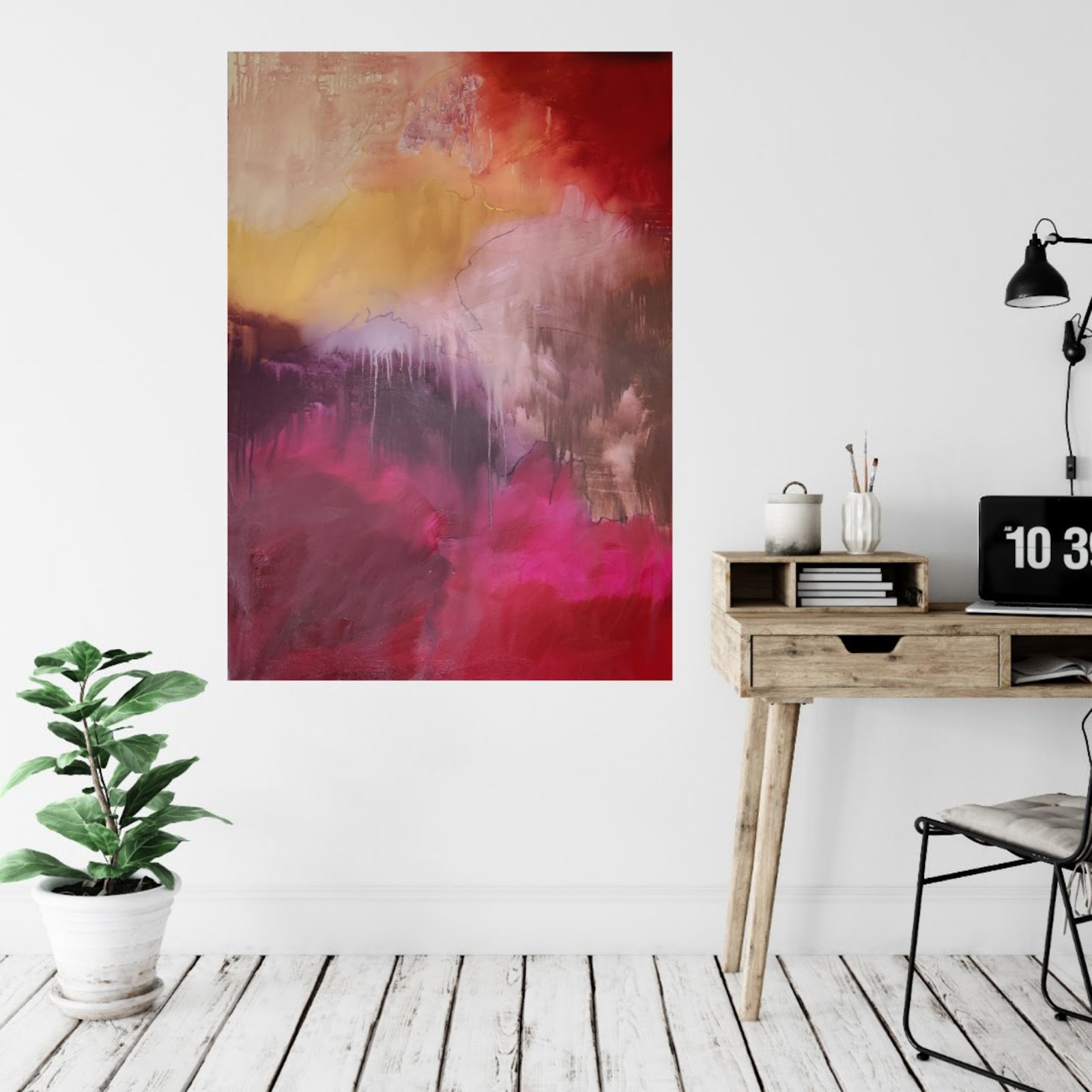 Her er alle de malerier der har fået nye hjem. - billede 19