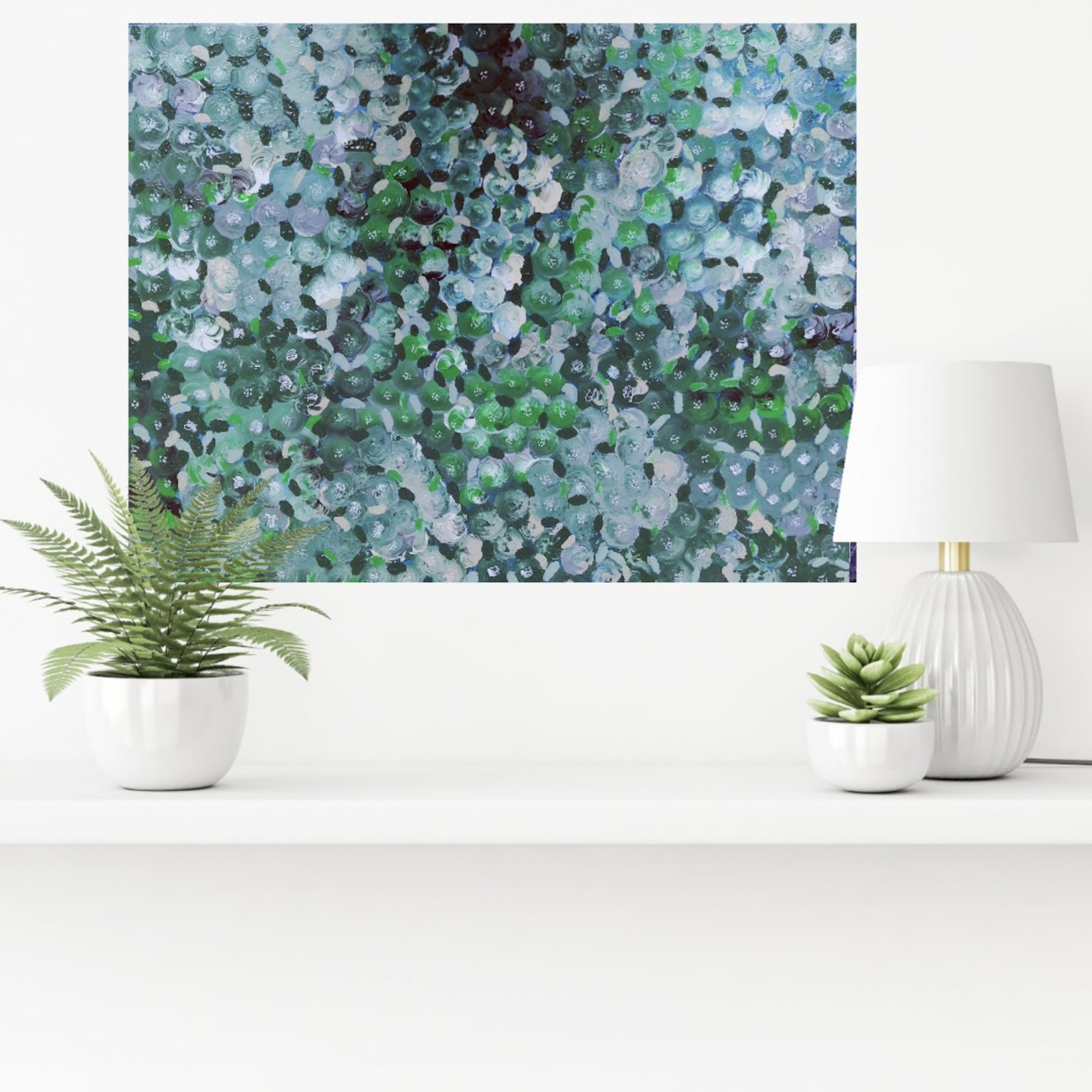 Blå blomst - billede 2