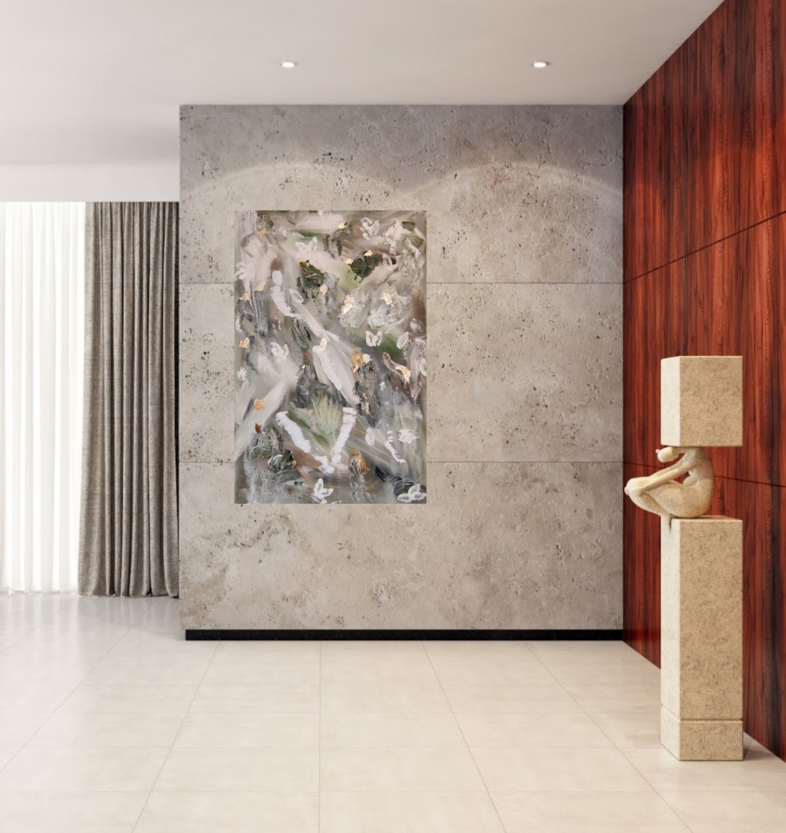 Her er alle de malerier der har fået nye hjem. - billede 31