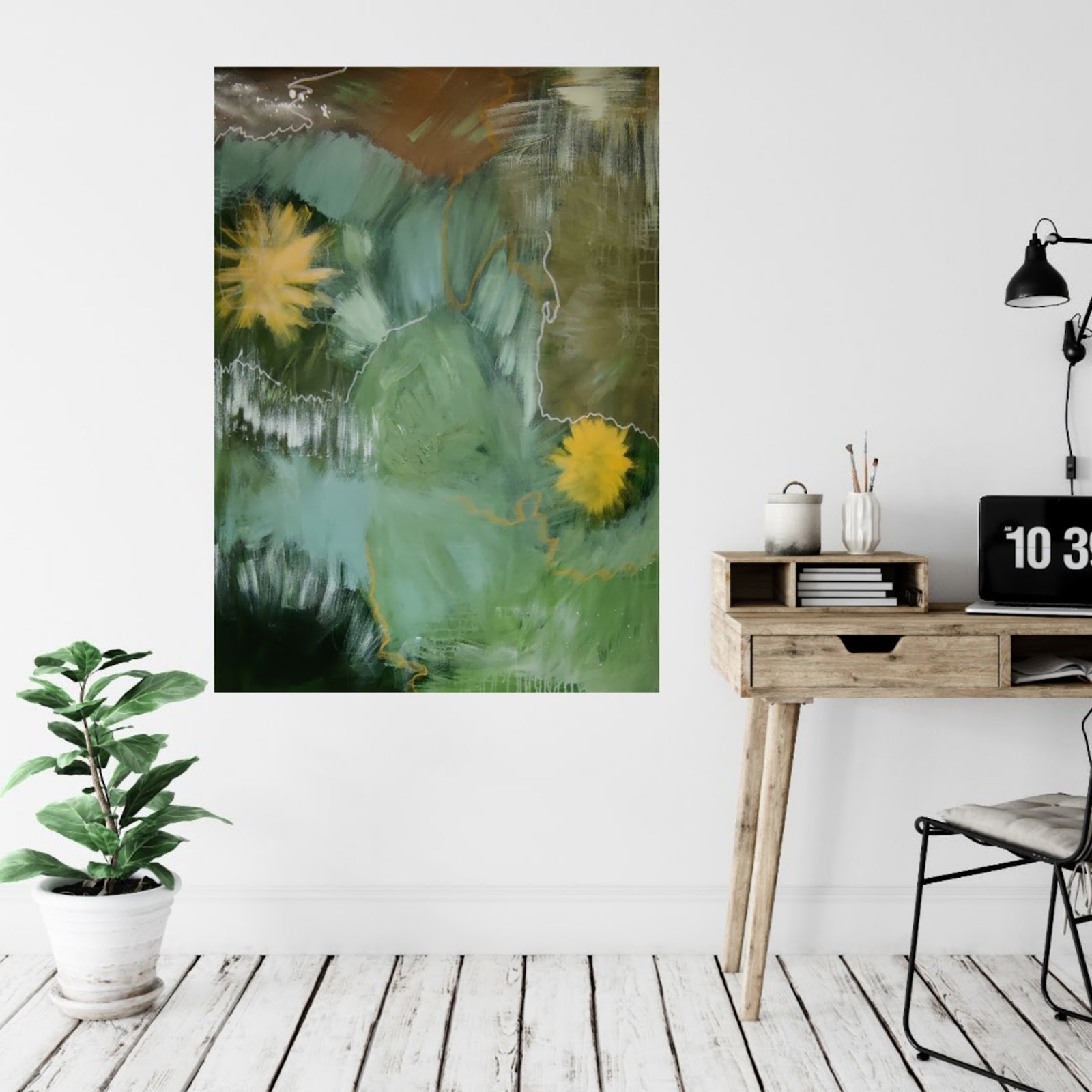 Her er alle de malerier der har fået nye hjem. - billede 21