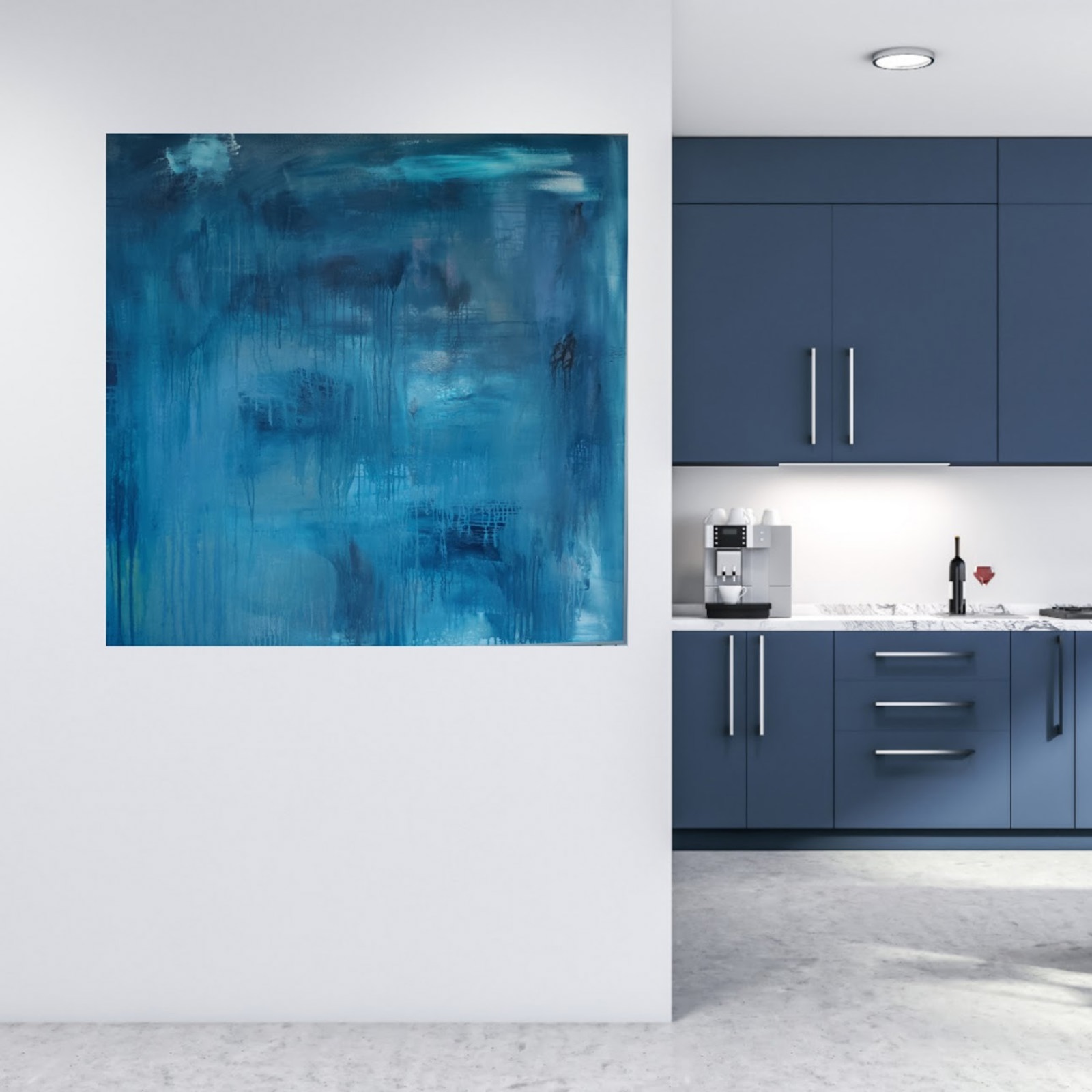 Blå regn - billede 2