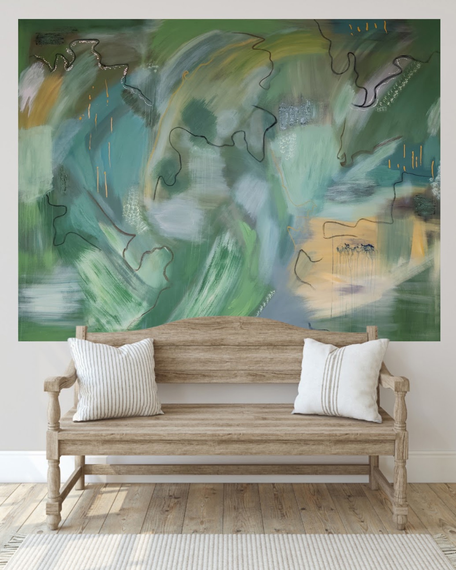 Her er alle de malerier der har fået nye hjem. - billede 44