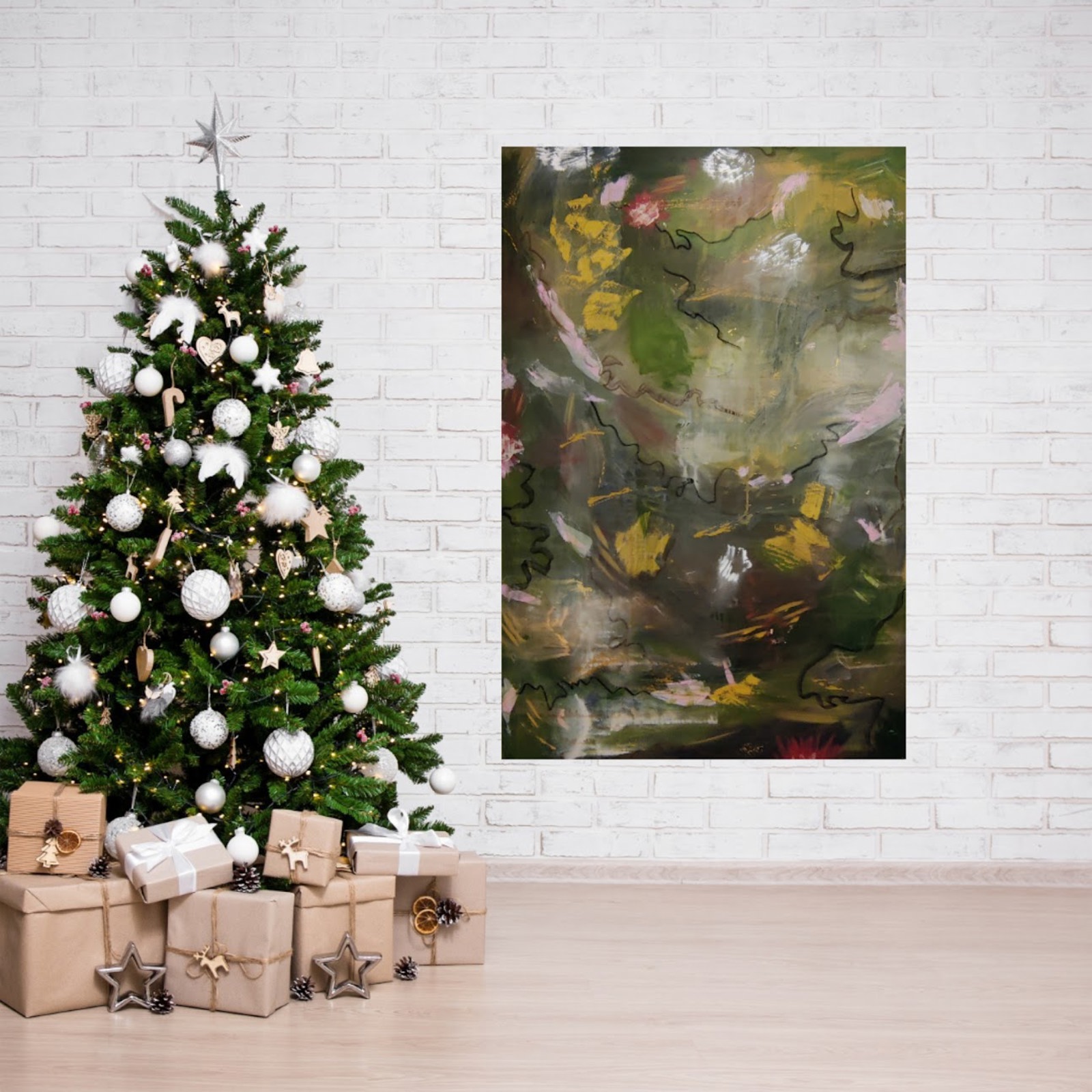 Her er alle de malerier der har fået nye hjem. - billede 26