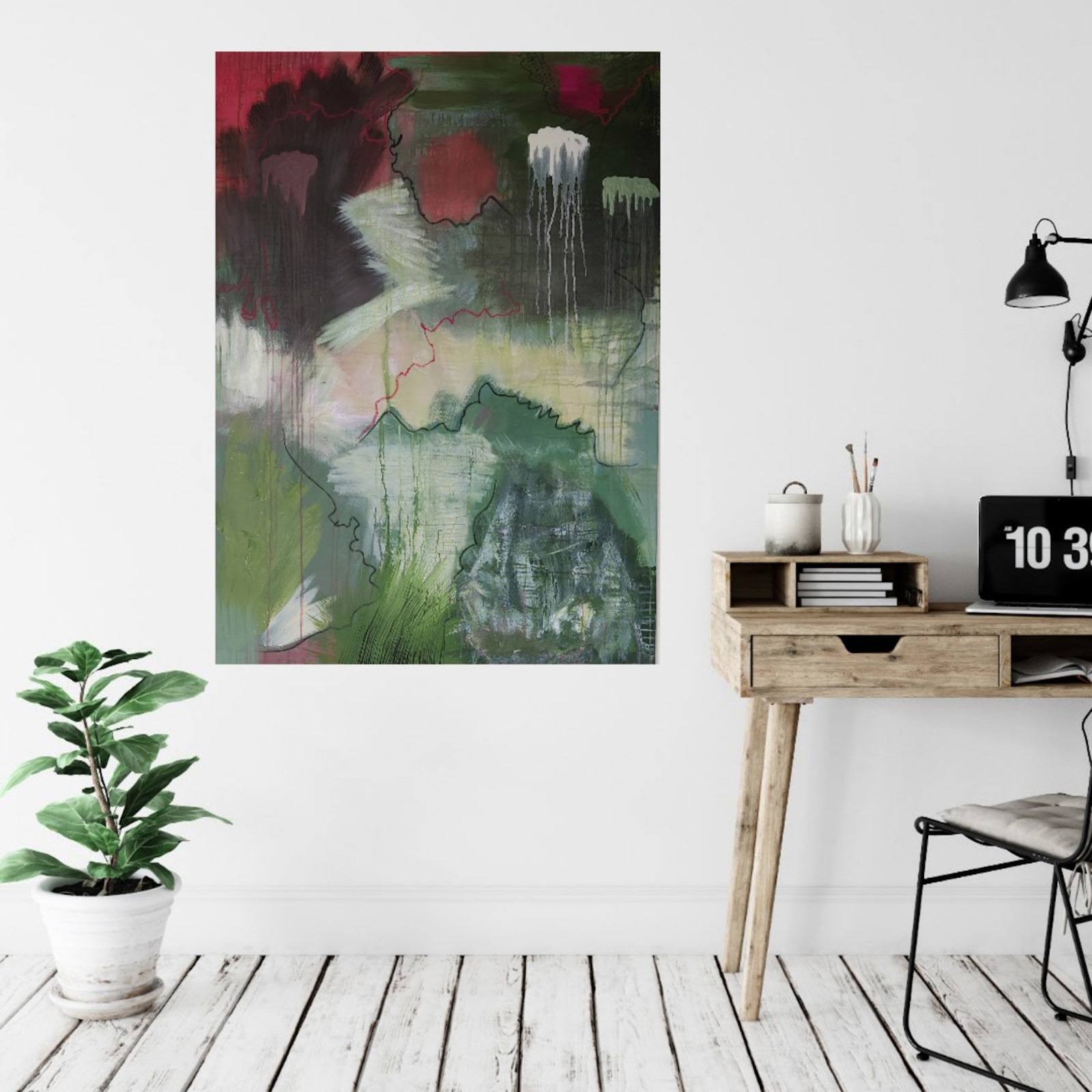 Her er alle de malerier der har fået nye hjem. - billede 17