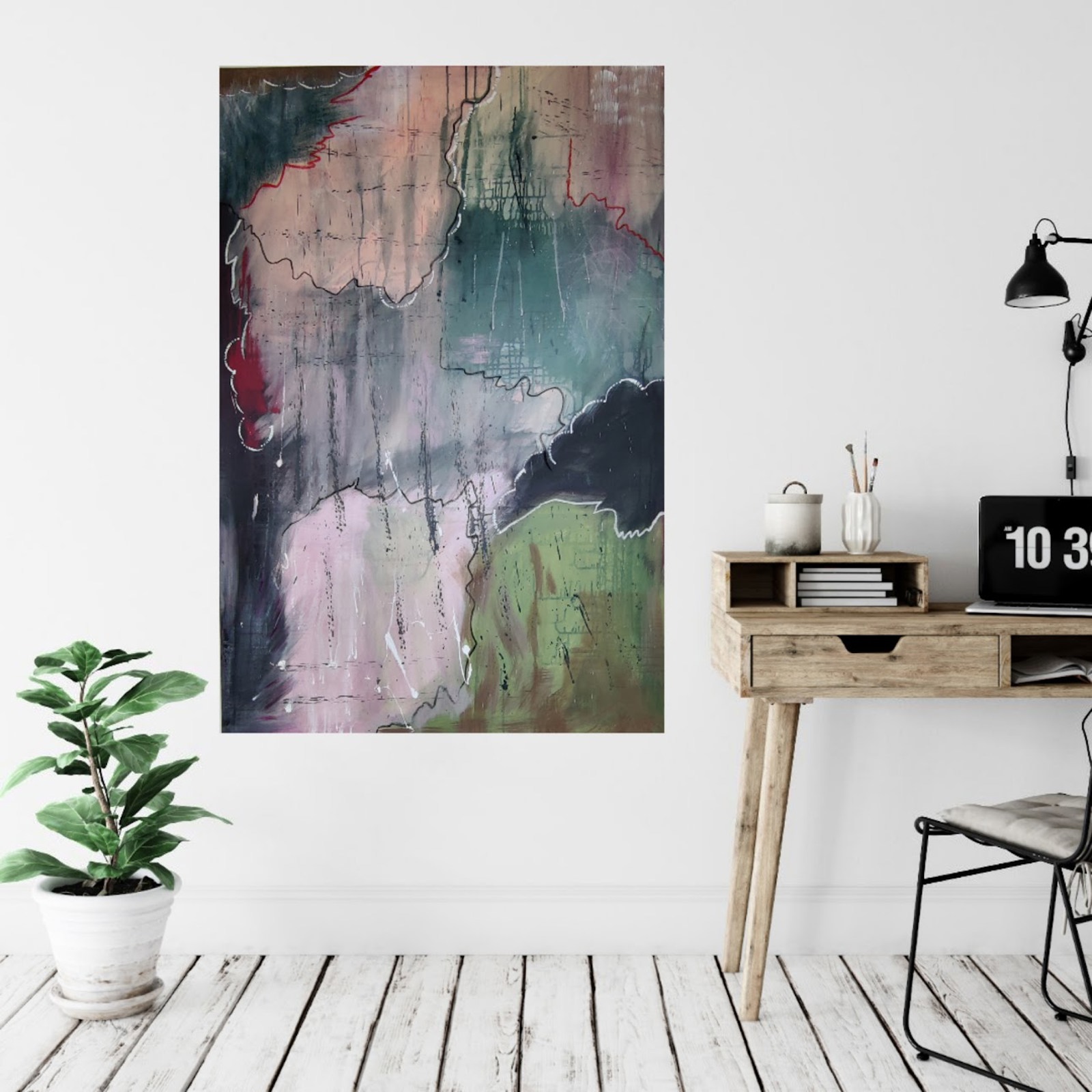 Her er alle de malerier der har fået nye hjem. - billede 15